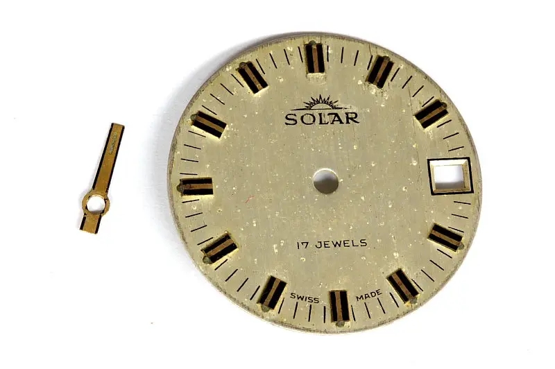 Solar Swiss vintage dial in poor condition - 109748 | Speedtimerkollektion