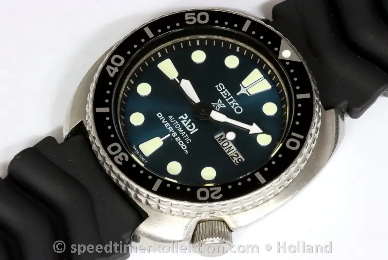 Seiko turtle divers 6309-7040 padi dial - Serial nr. 470316