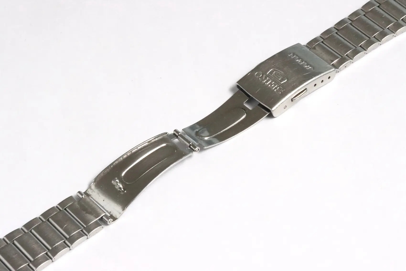 Seiko short 3236.Z.E mens bracelet for parts restore | Speedtimerkollektion