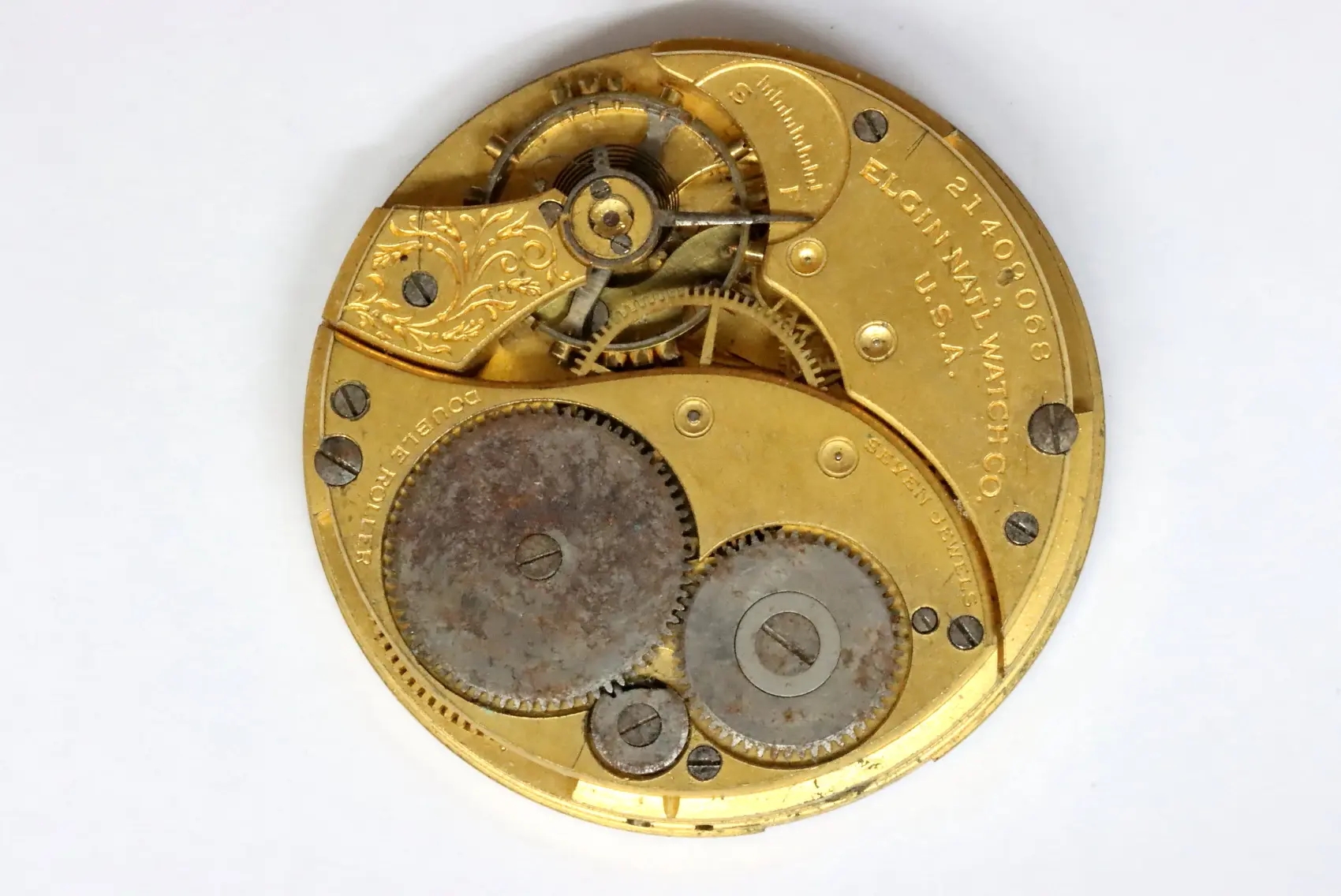 Elgin Pocket Watch For store Part's