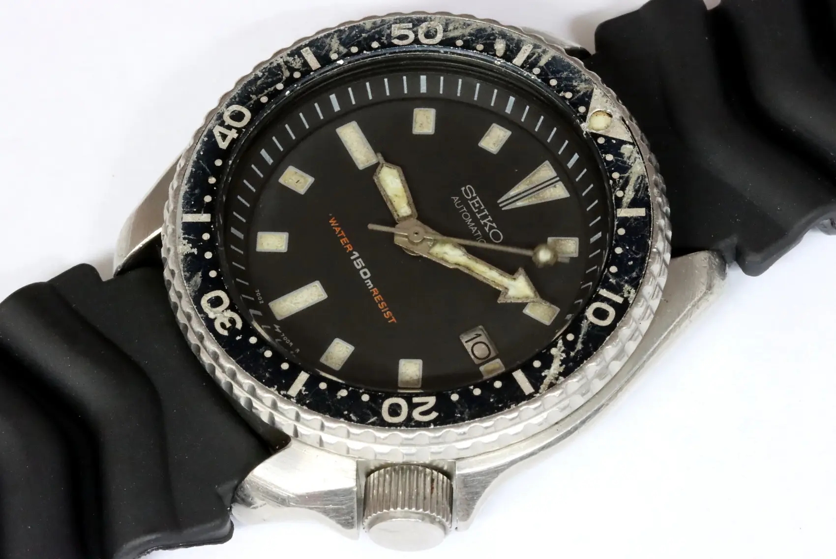 Seiko 7002-700X automatic men's diver's watch