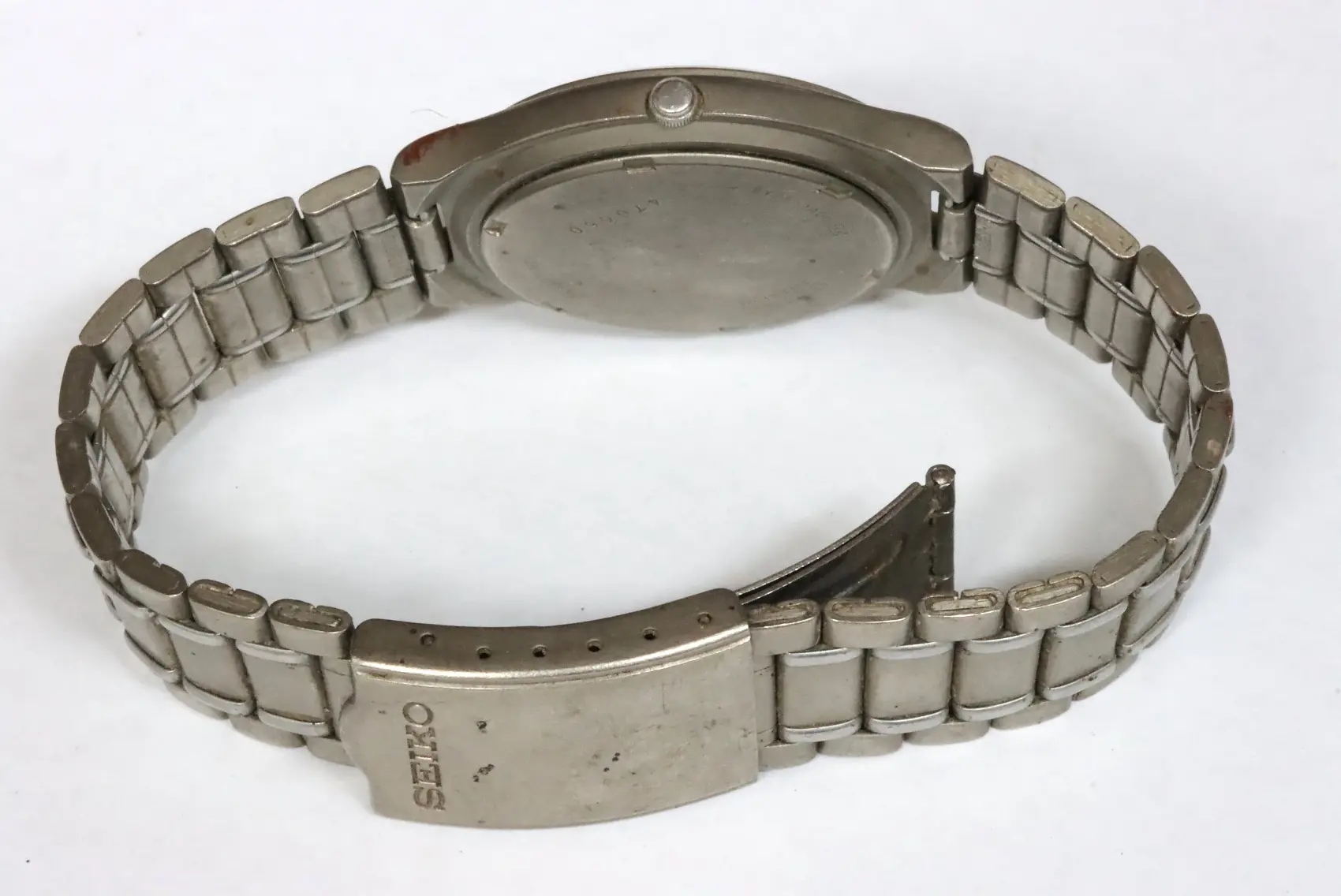 Seiko 5Y75-1A00 titanium solar watch for parts restore