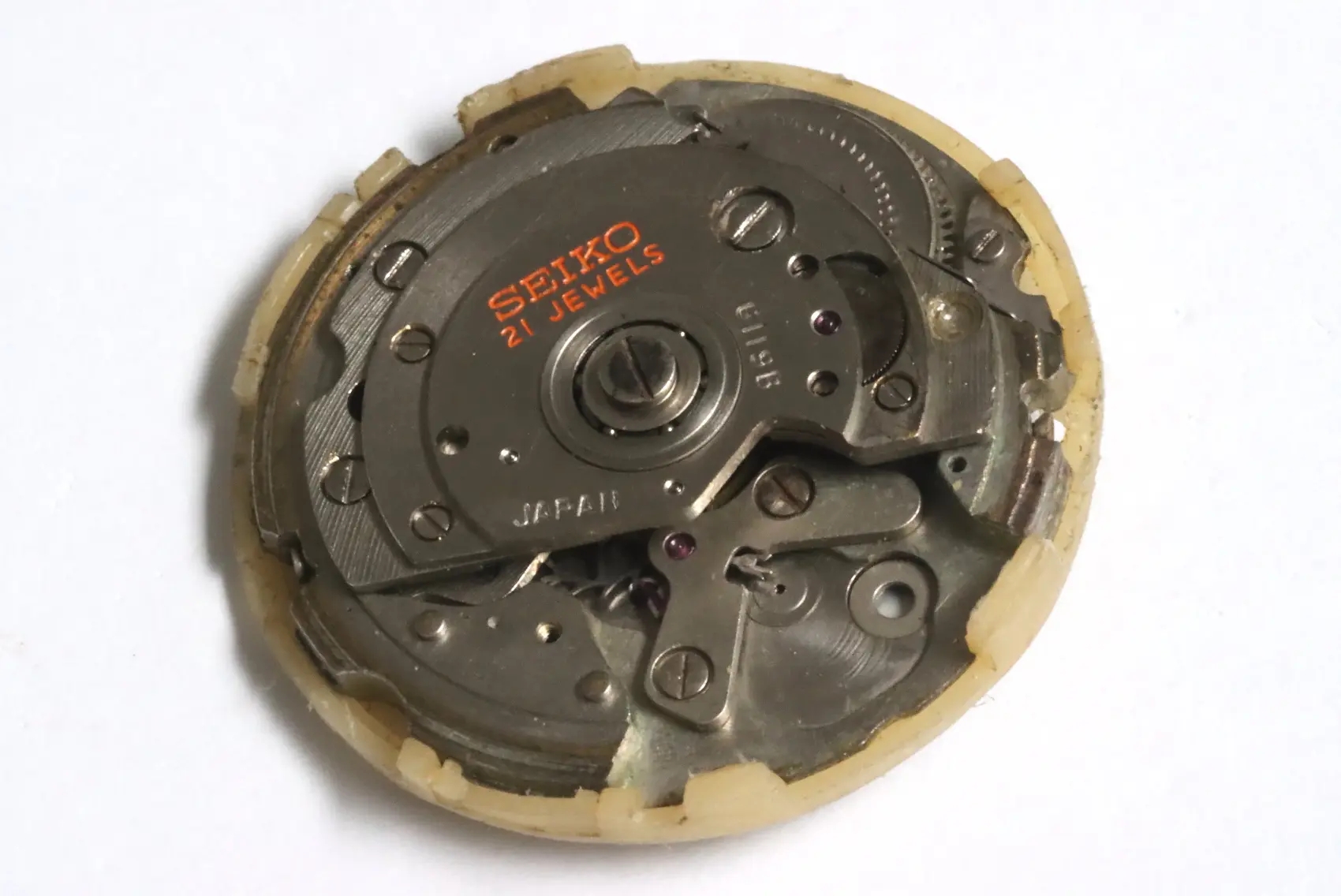 Seiko 6119B movement without balance wheel Speedtimerkollektion