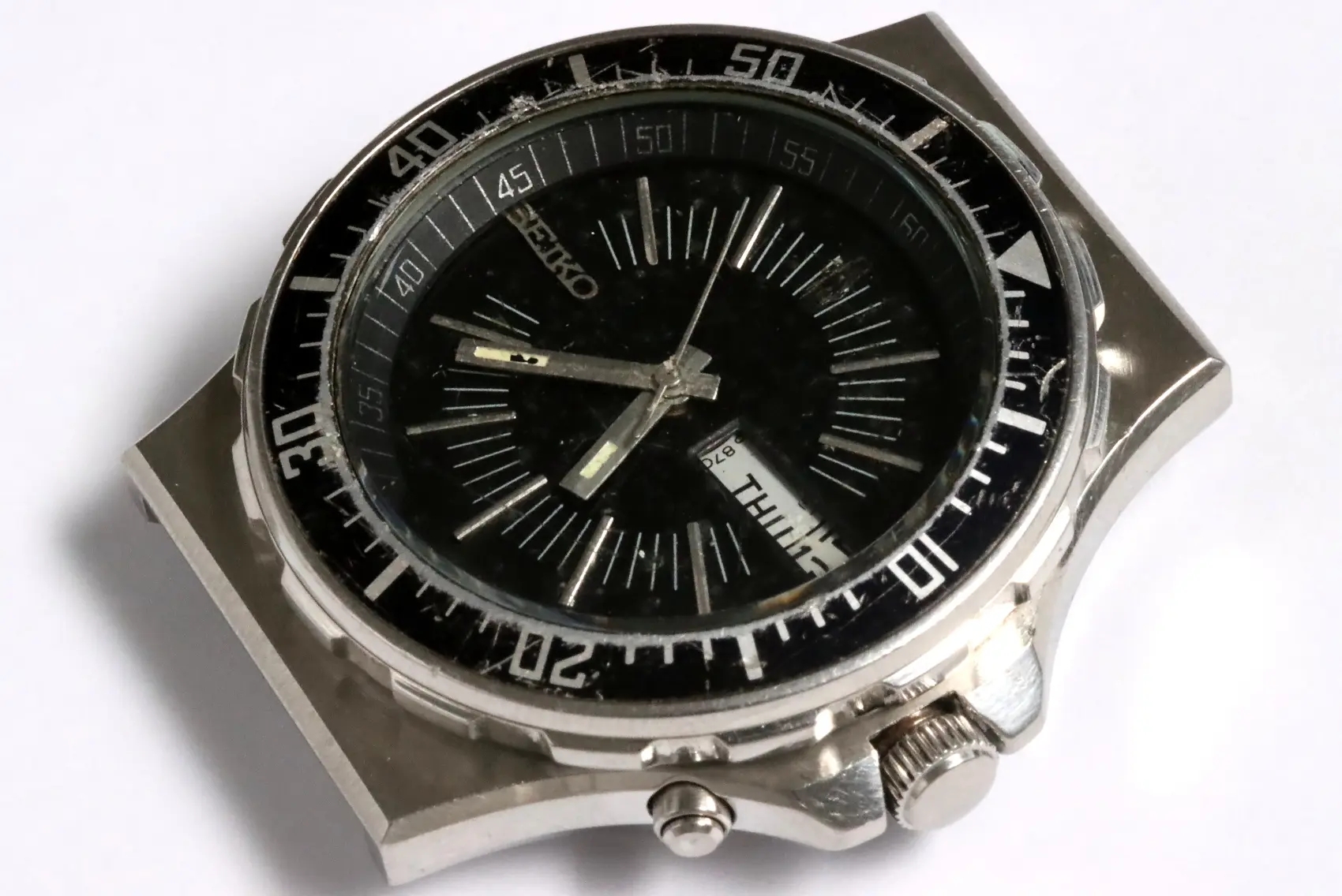 Seiko Franken watch with Y513A quartz movement