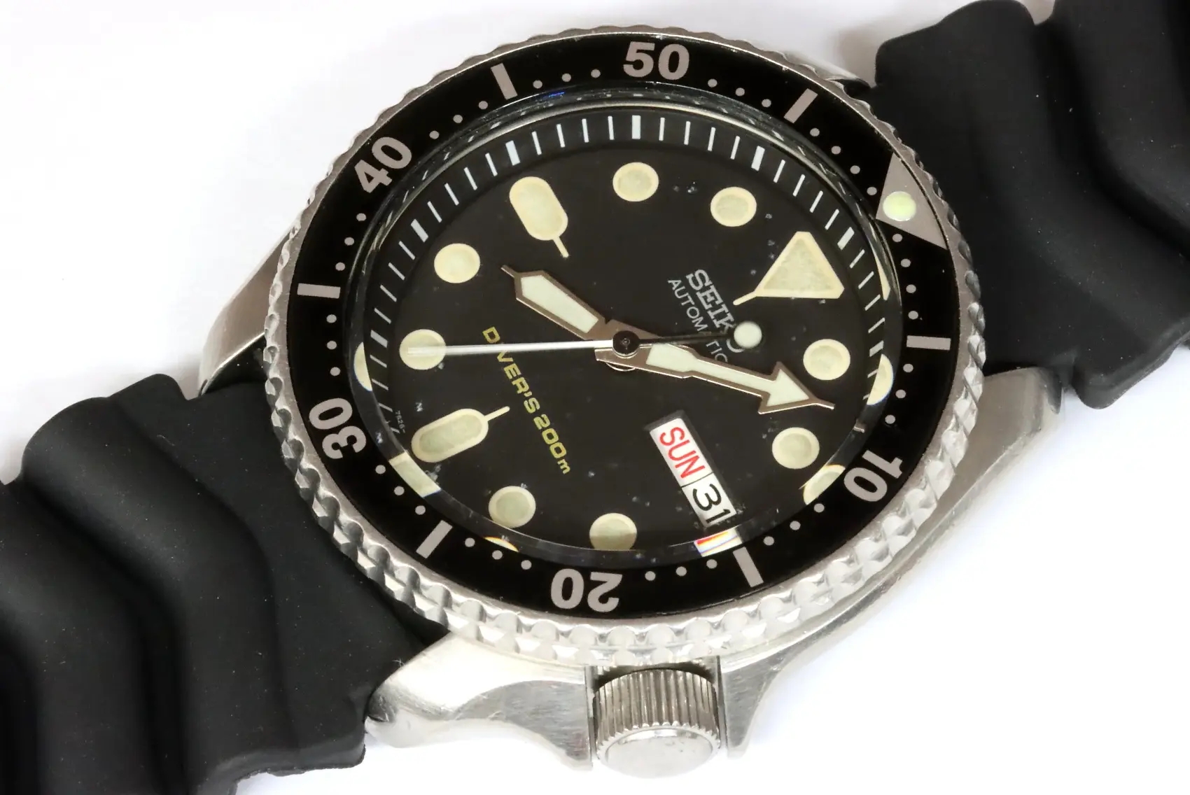 Seiko 7S26-0020 SKX007 automatic diver's watch