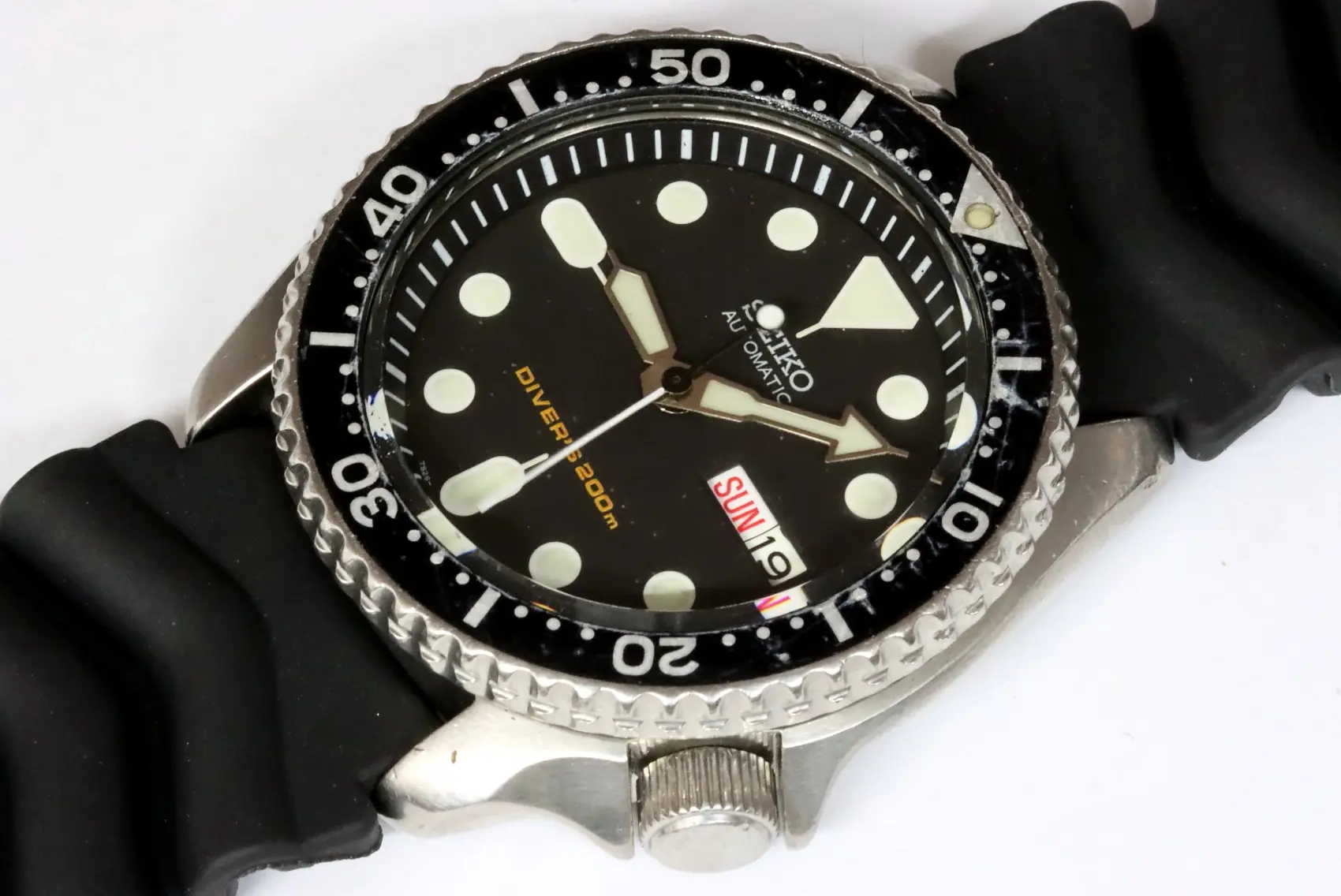 Seiko 7S26-0020 SKX007 automatic diver's watch