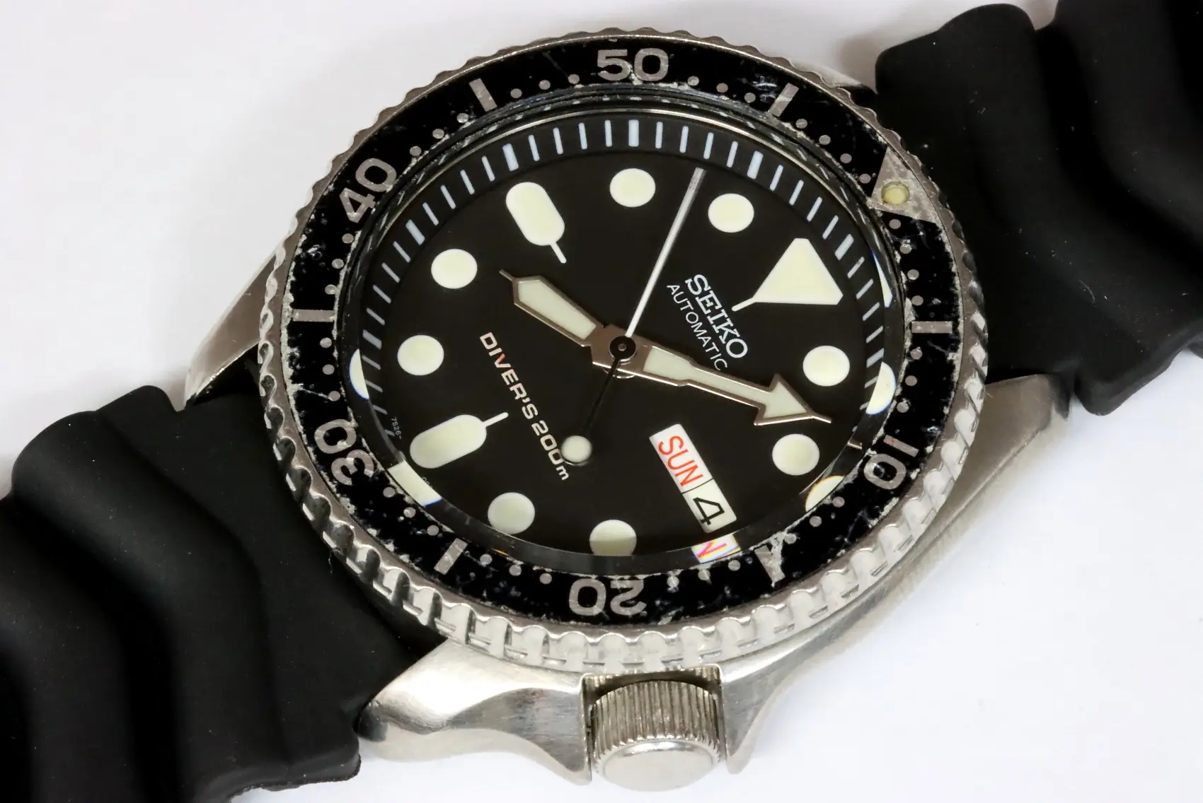 Seiko 7S26-0020 SKX007 automatic diver's watch