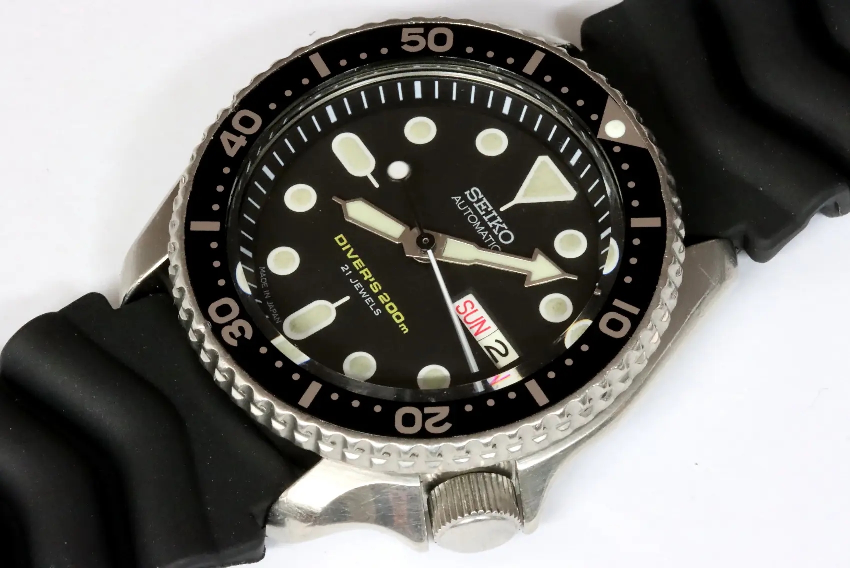 Seiko 7S26-0020 SKX007 Japanese market diver's watch