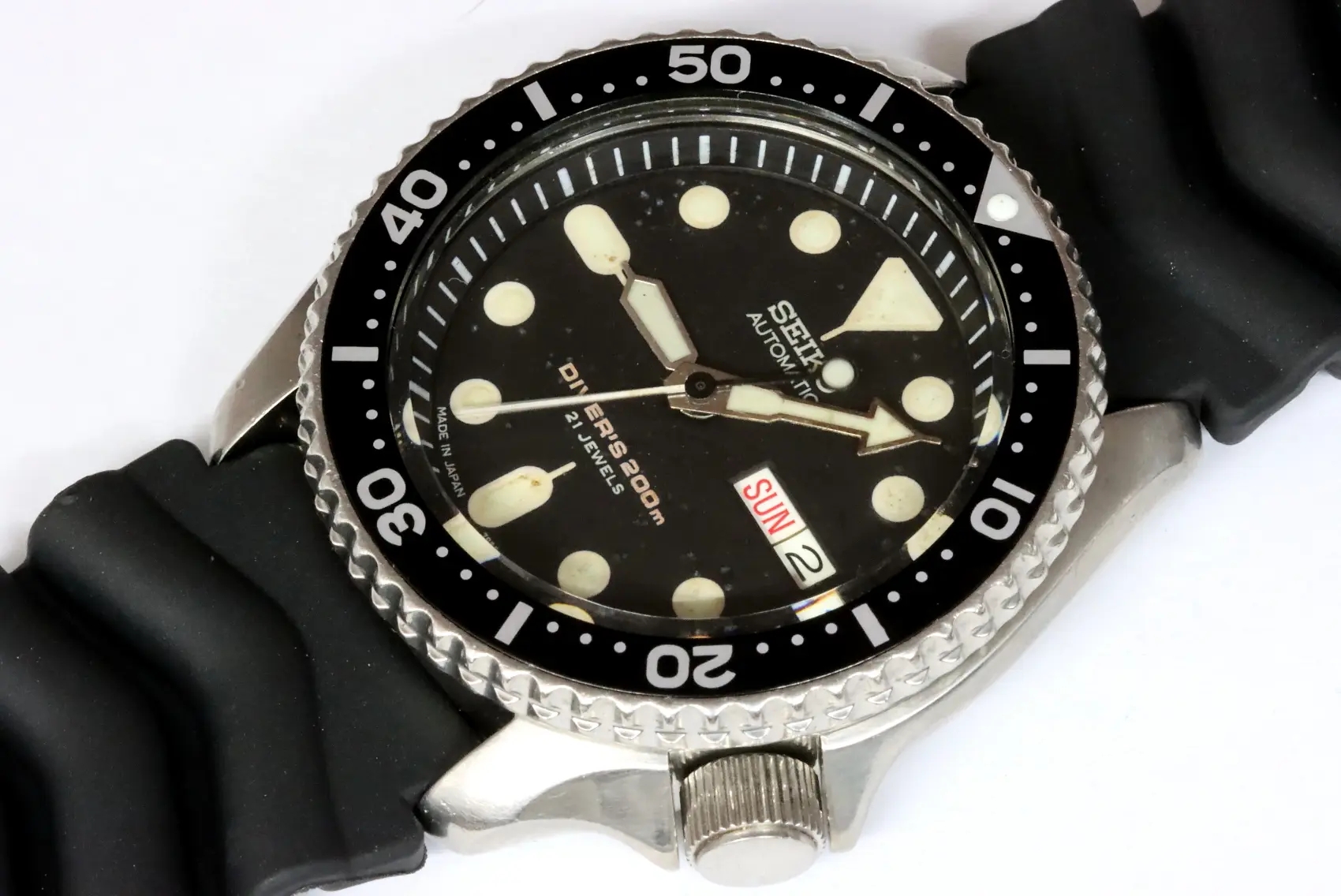 Seiko 7S26-0020 SKX007 Japanese market diver's watch