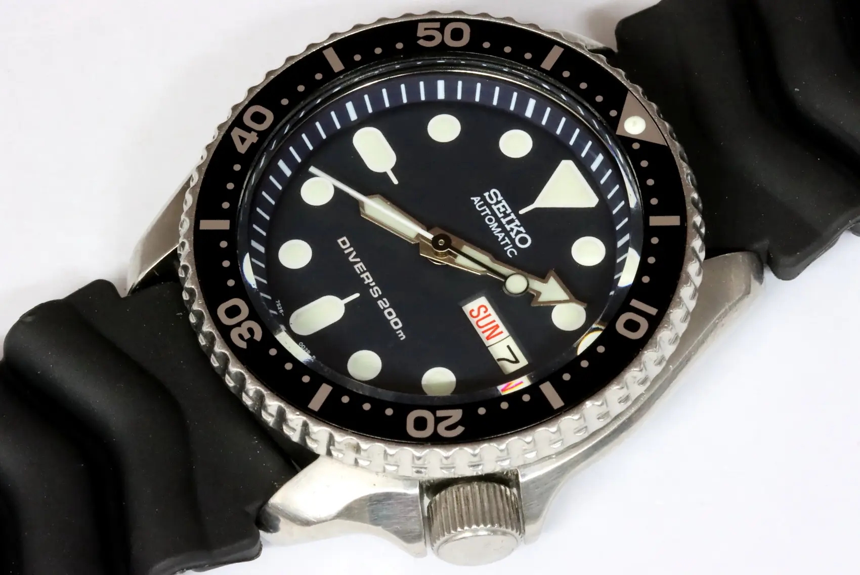 Seiko 7S26-0020 SKX007 automatic diver's watch