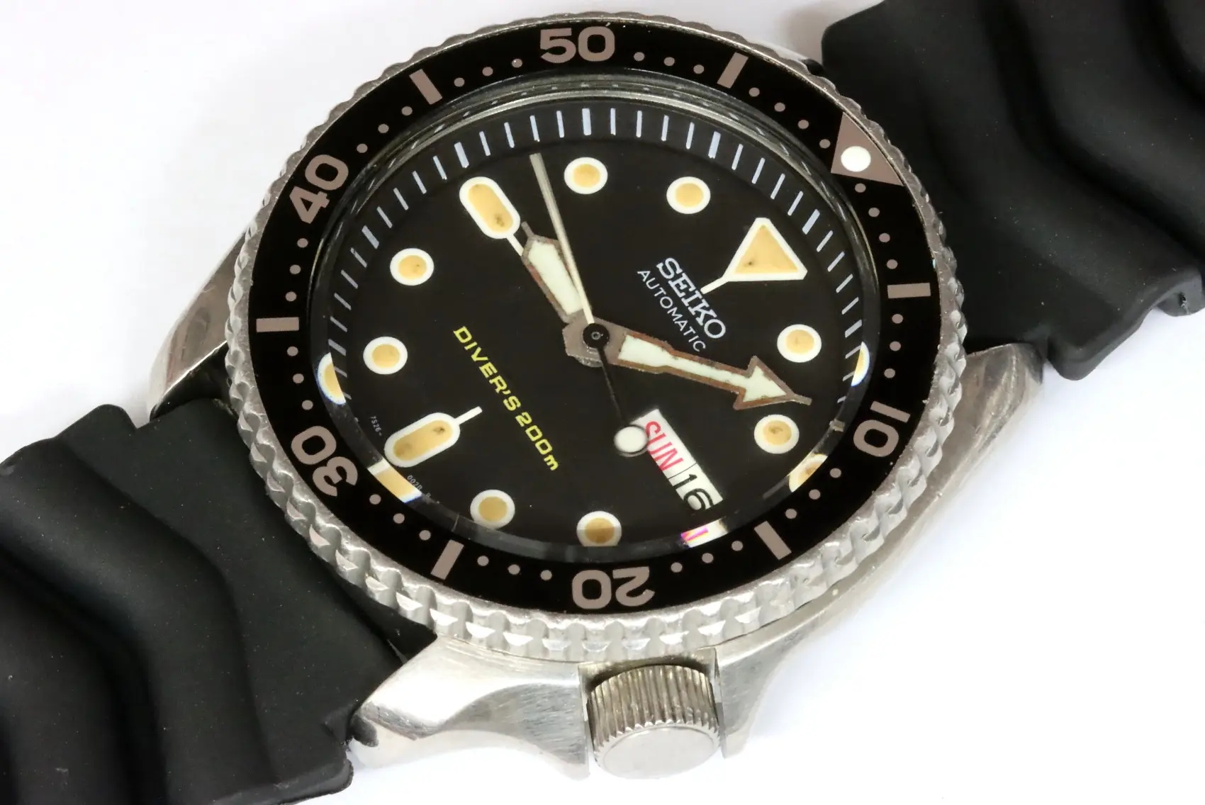 Seiko 7S26-0020 SKX007 automatic diver's watch