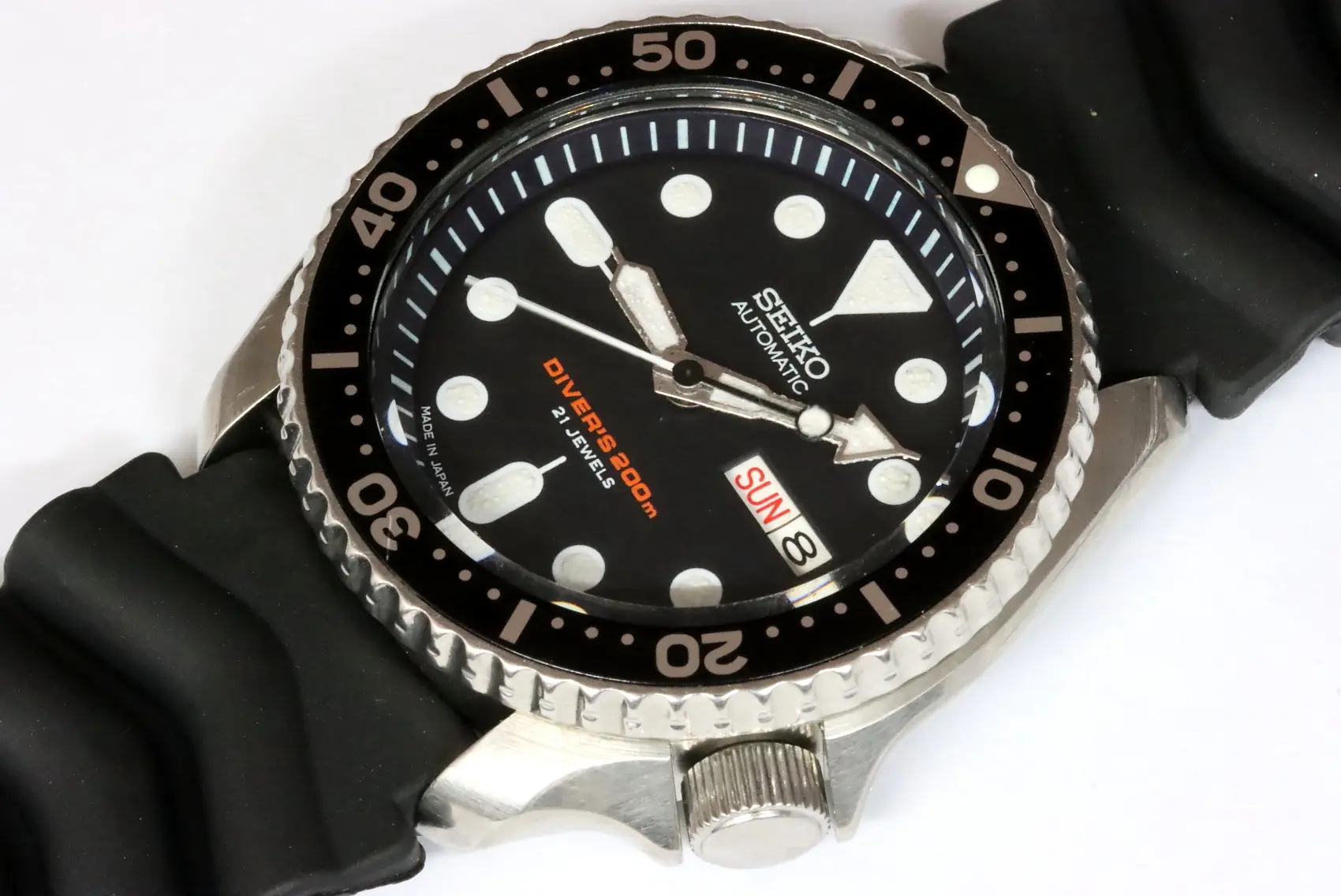 Seiko 7S26-0020 SKX007 Japanese market diver's watch 