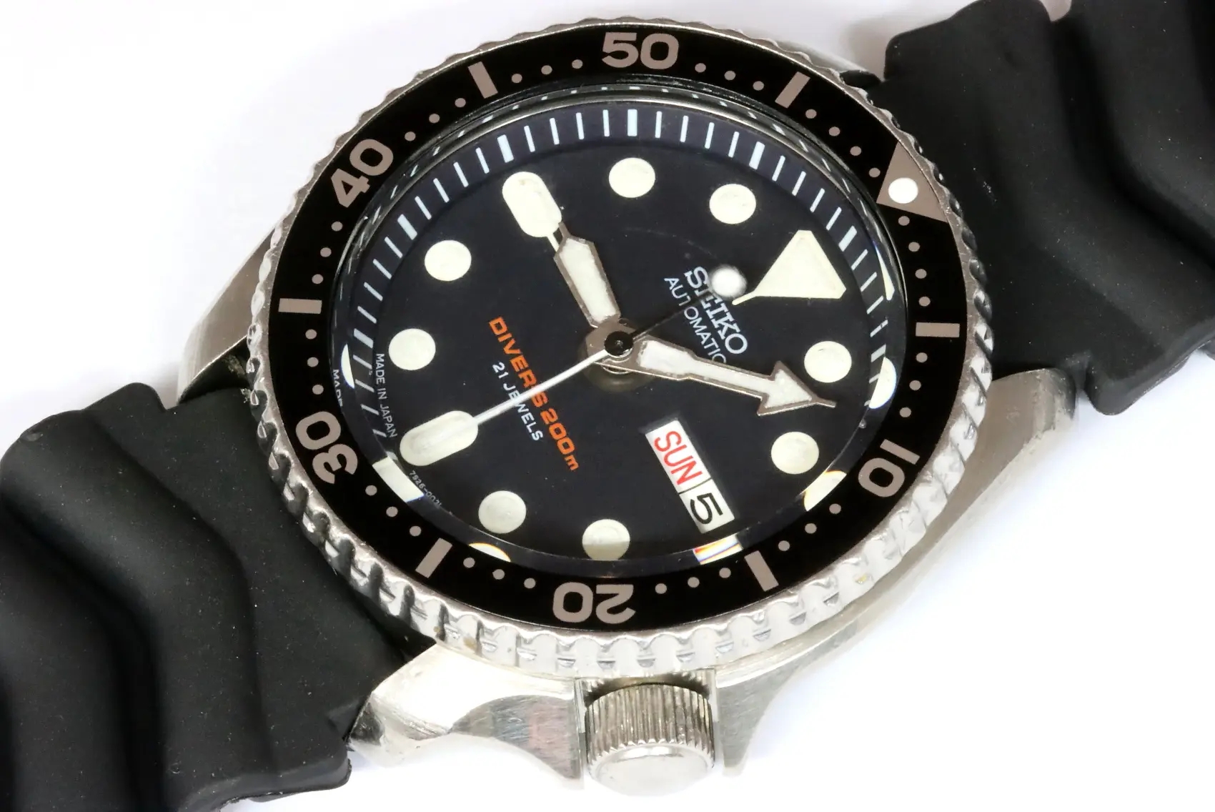 Seiko 7S26-0020 SKX007 Japanese market diver's watch