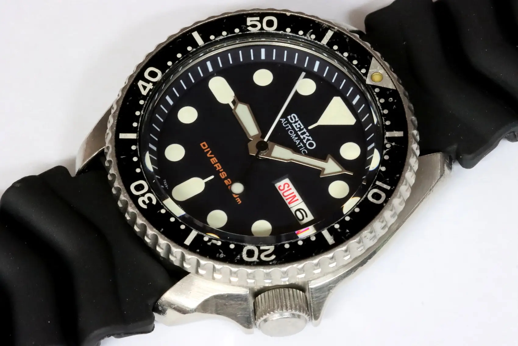 Seiko 7S26-0020 SKX007 automatic diver's watch