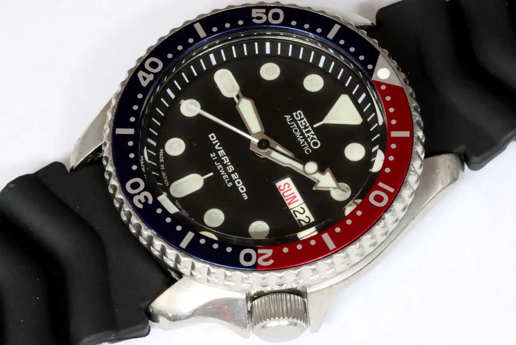 Seiko 7S26-0020 SKX007 Japanese market diver's watch