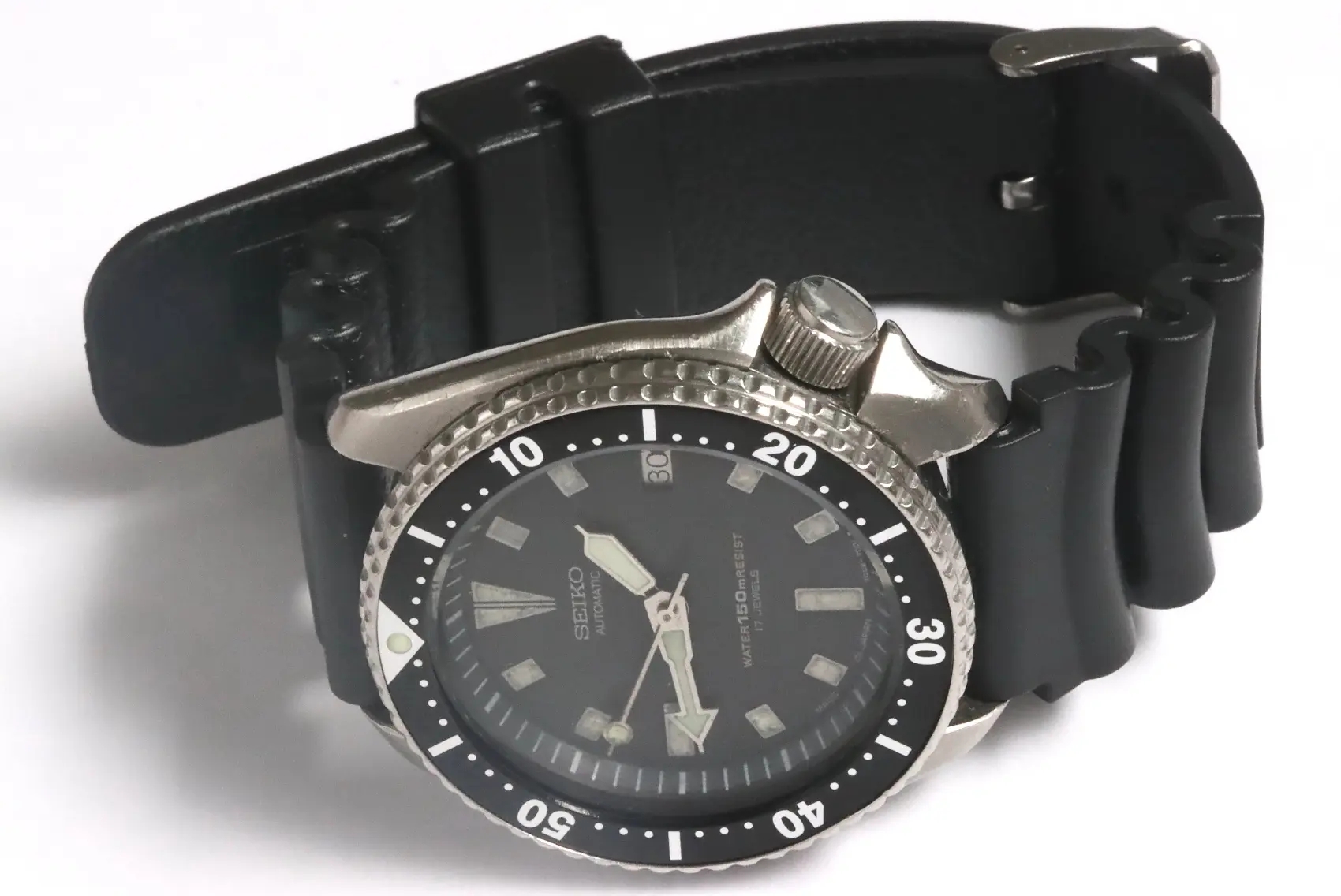 Vintage Automatic Seiko Diver Scuba Pepsi 7002 7000 men's
