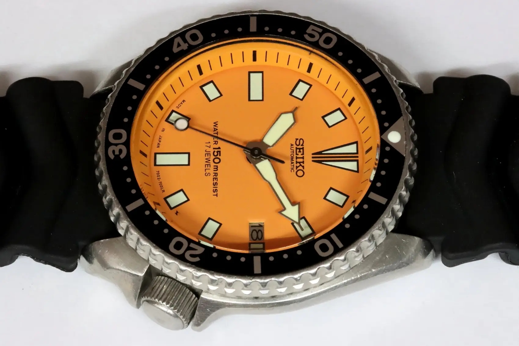 Seiko 7002 orange sale