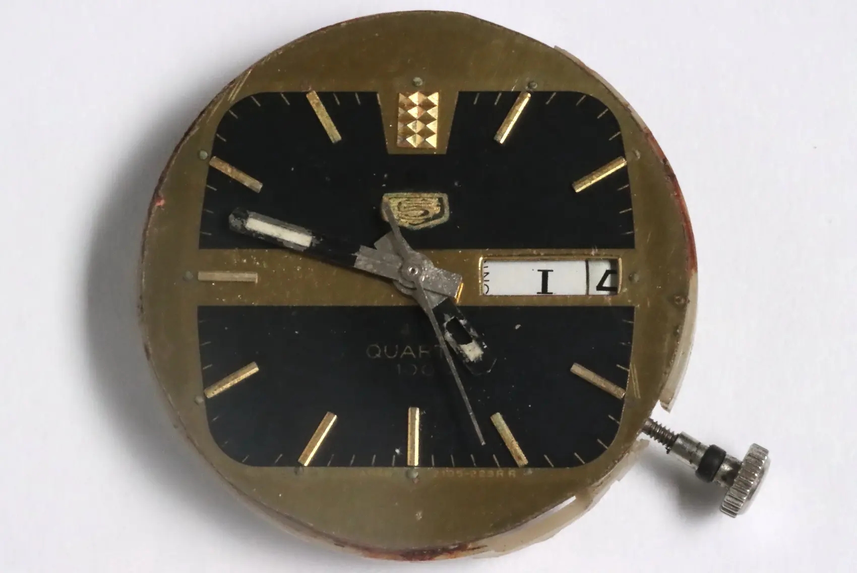 Seiko 6309A automatic movement for spares restore