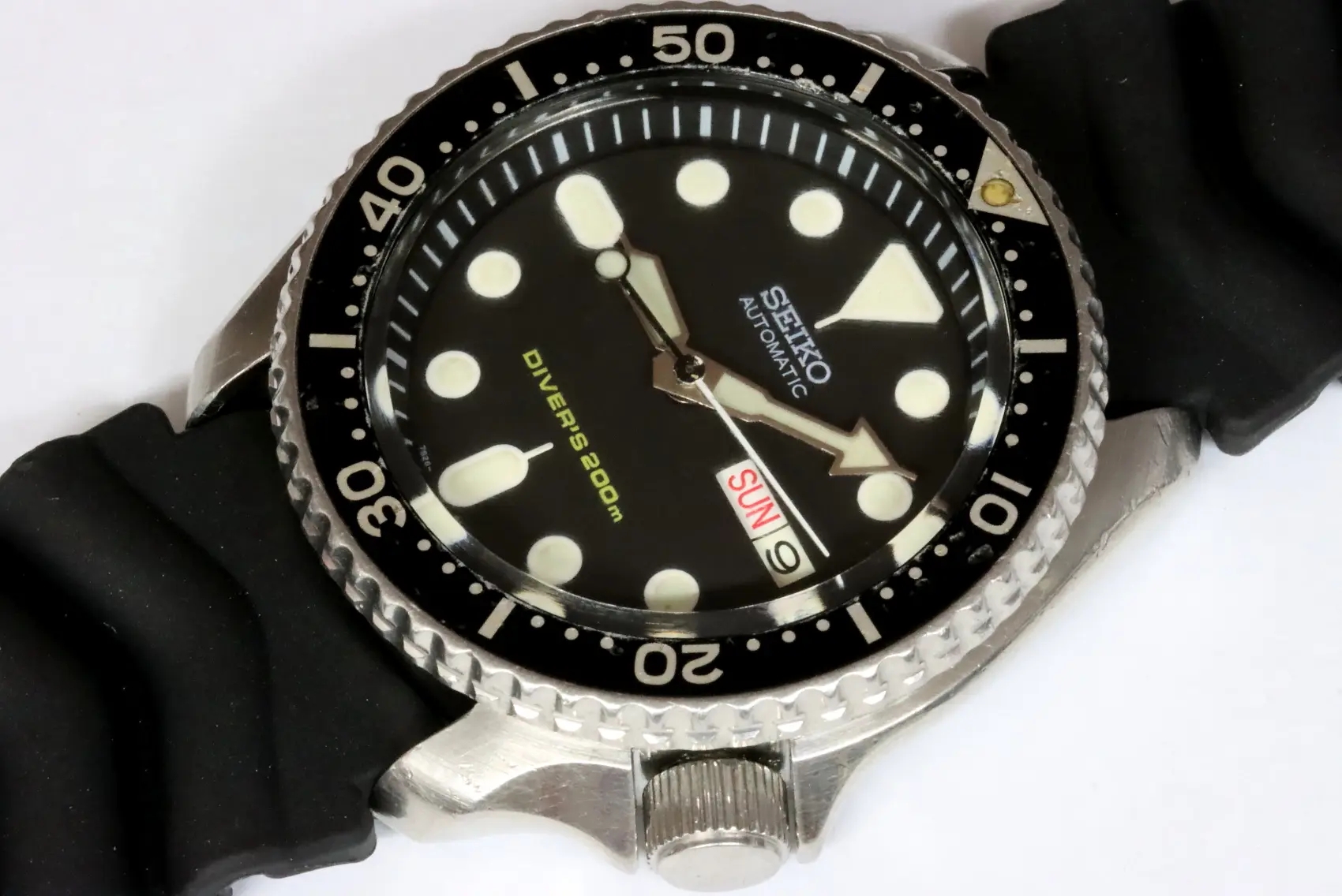 Seiko 7S26-0020 SKX007 automatic diver's watch