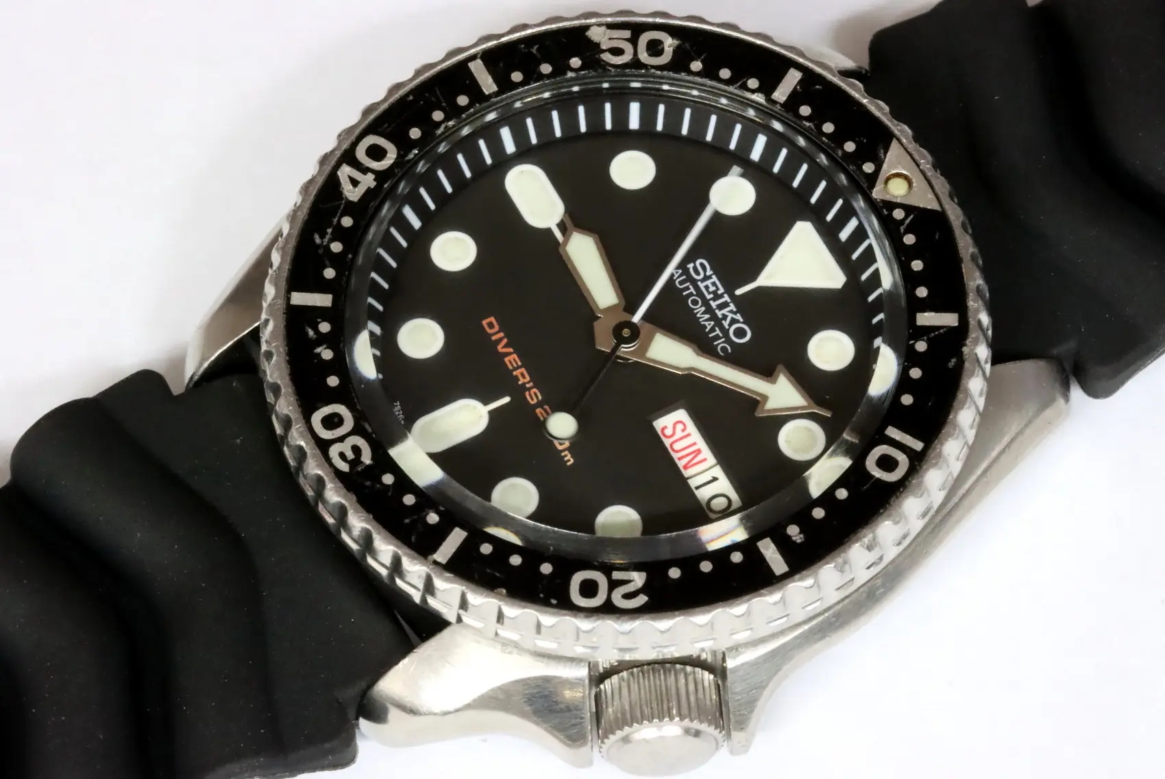 Seiko 7S26-0020 SKX007 automatic diver's watch