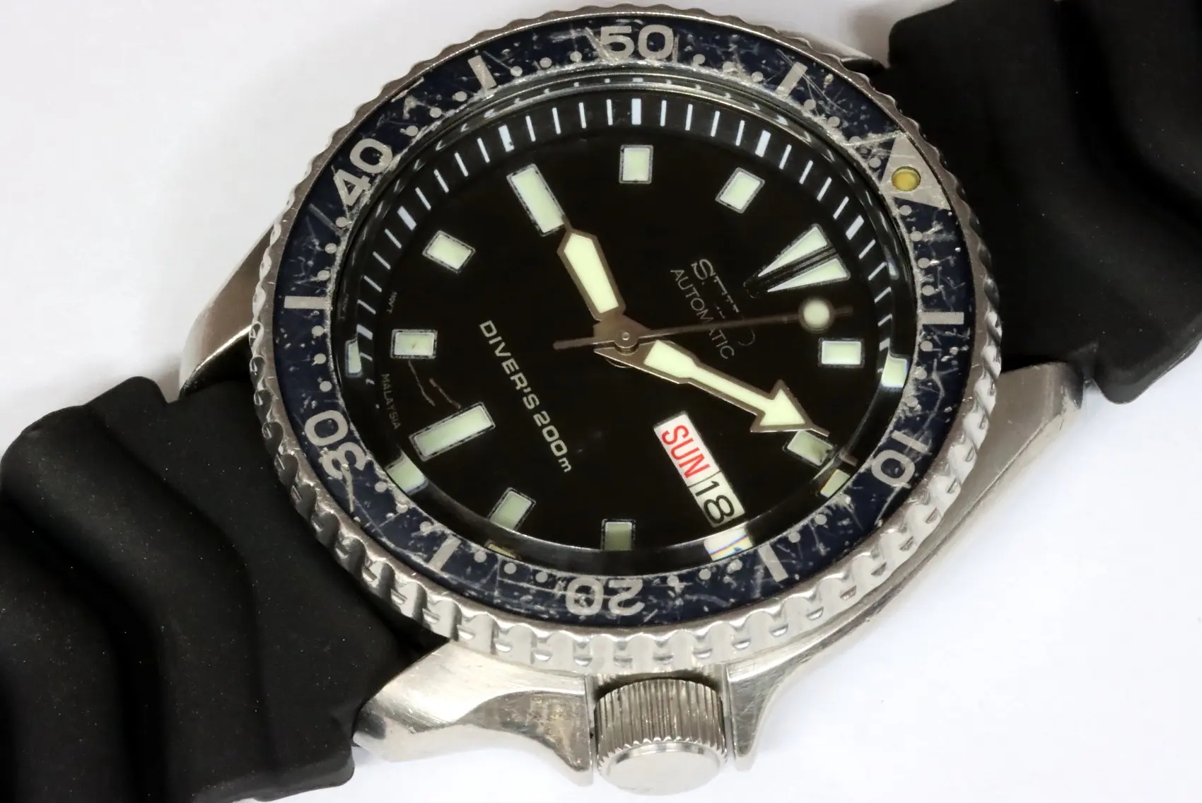 Seiko 7S26-0028 SKX173 automatic Malaysian diver's watch