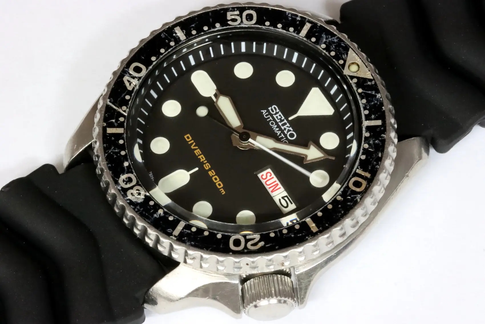 Seiko 7S26-0020 SKX007 automatic diver's watch