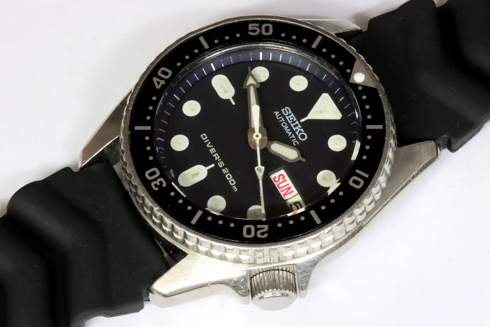 Seiko 7S26-0030 SKX013 midsize diver's watch