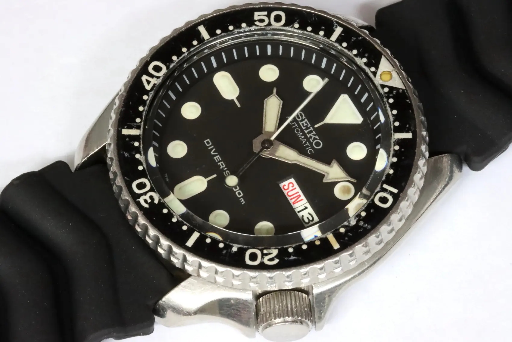 Seiko 7S26-0020 SKX007 automatic diver's watch