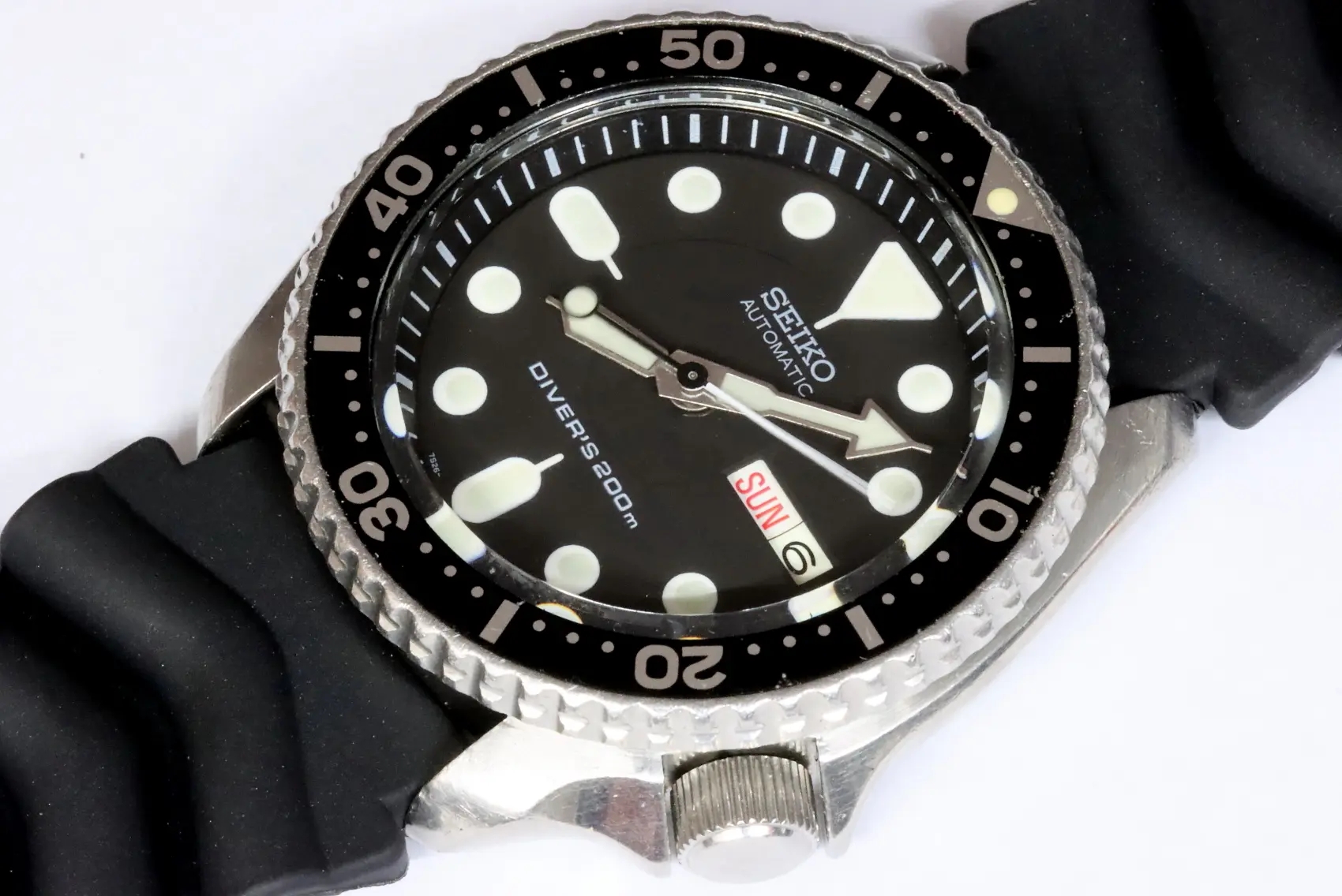 Seiko 7S26-0020 SKX007 automatic diver's watch