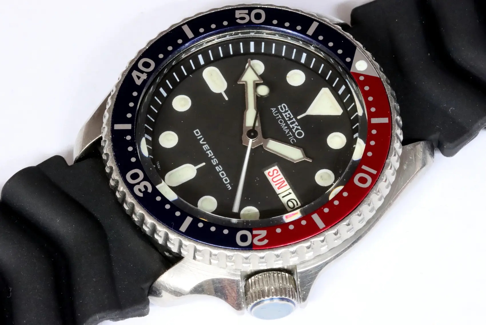 Seiko 7S26-0020 SKX007 automatic diver's watch