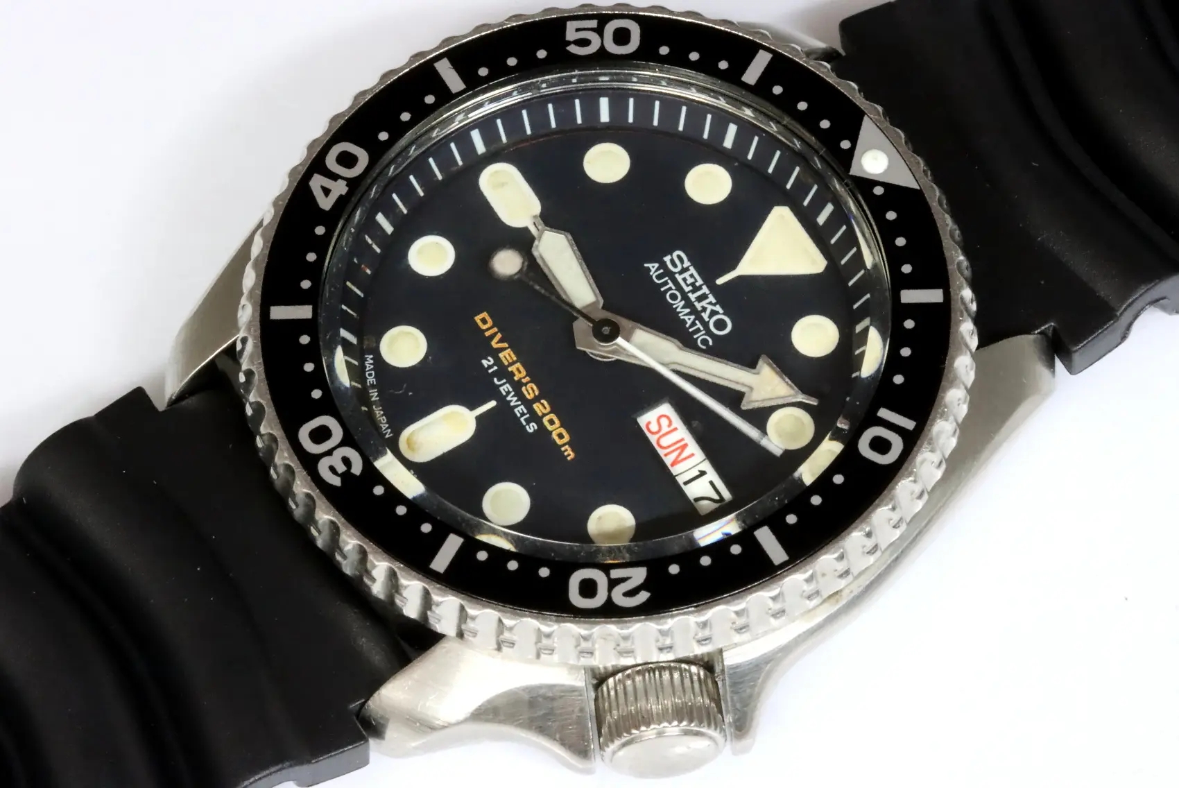 Seiko classic 7S26-0020 SKX007 Japanese market diver's watch