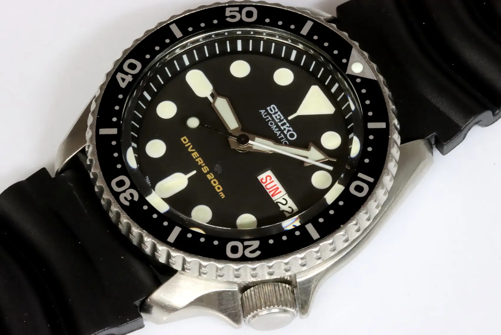 Seiko classic 7S26-0020 SKX007 automatic diver's watch