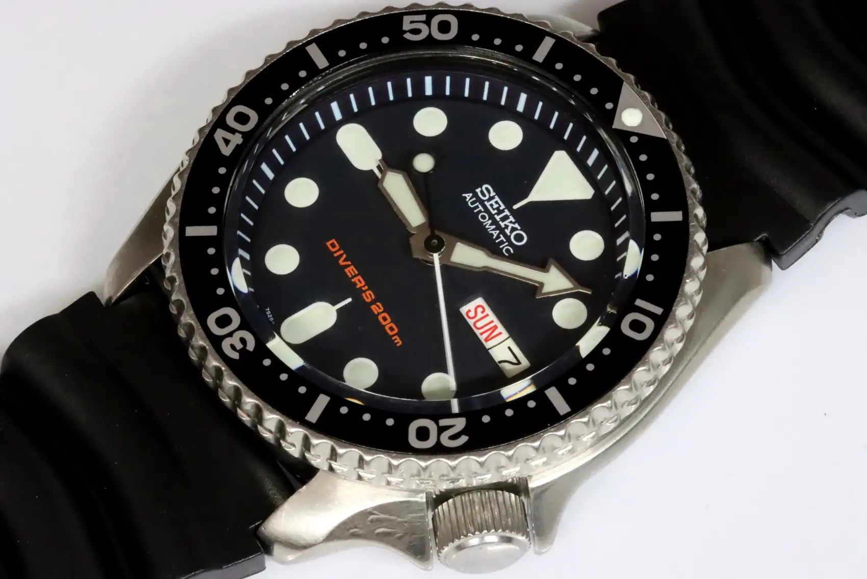 Seiko classic 7S26-0020 SKX007 automatic diver's watch