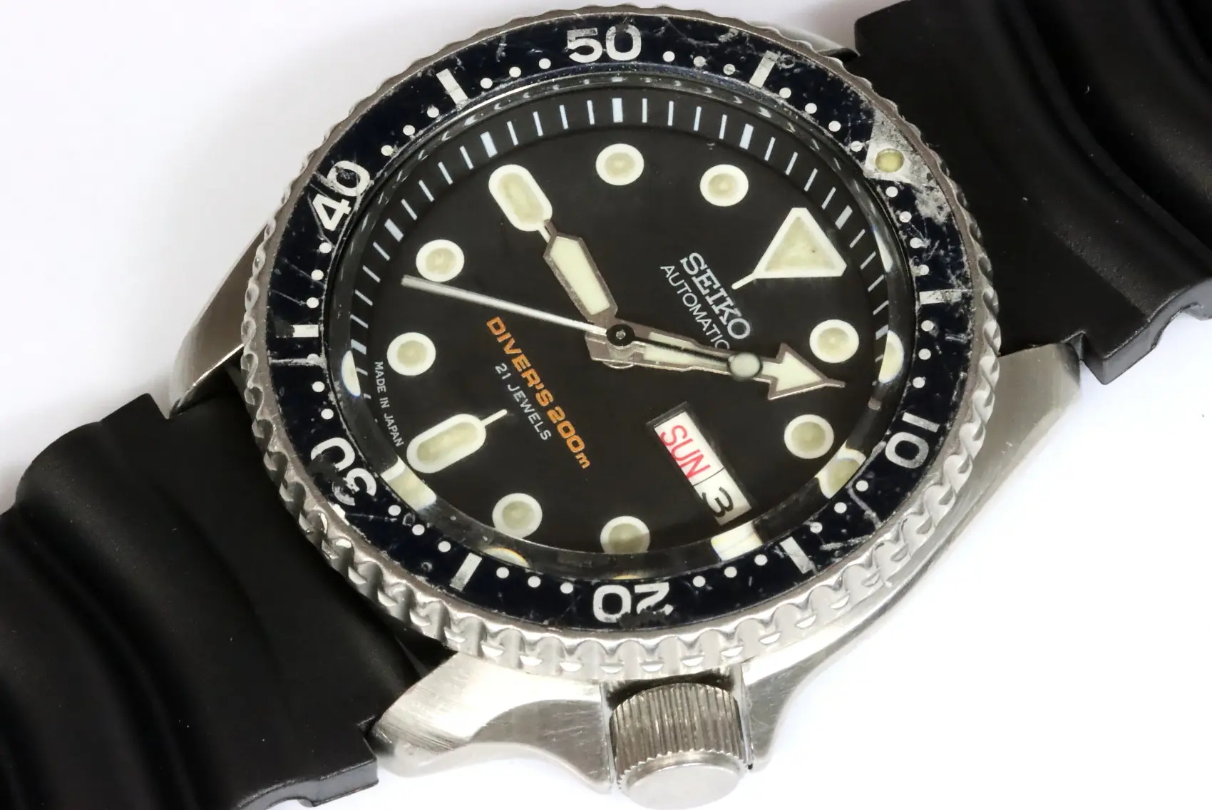 Seiko classic 7S26-0020 SKX007 Japanese market diver's watch