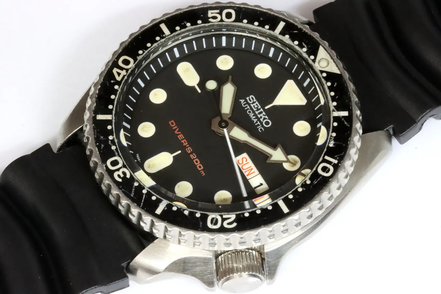 Seiko classic 7S26-0020 SKX007 automatic diver's watch