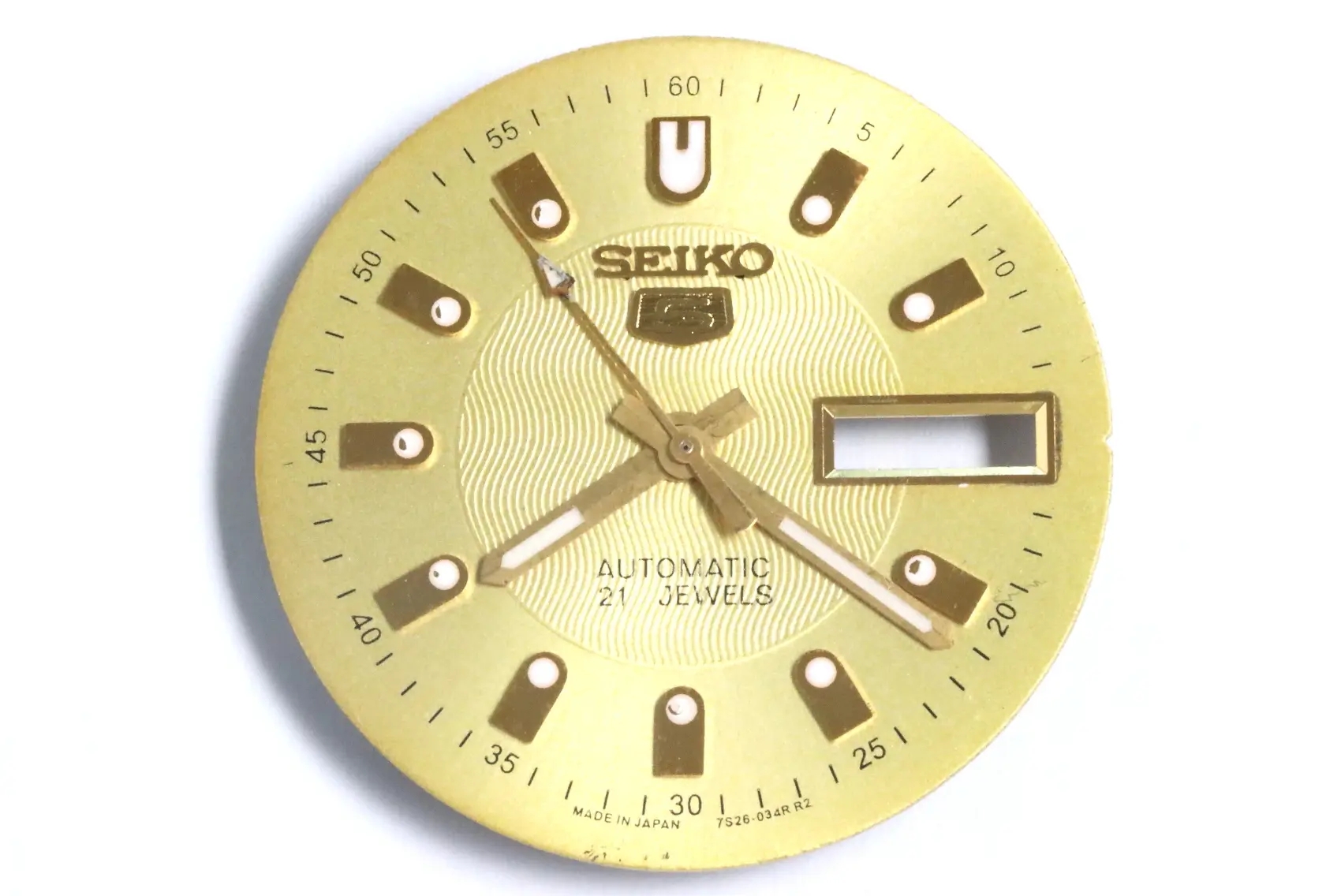 Seiko 7S26-034R R2  (28.5mm) watch dial 