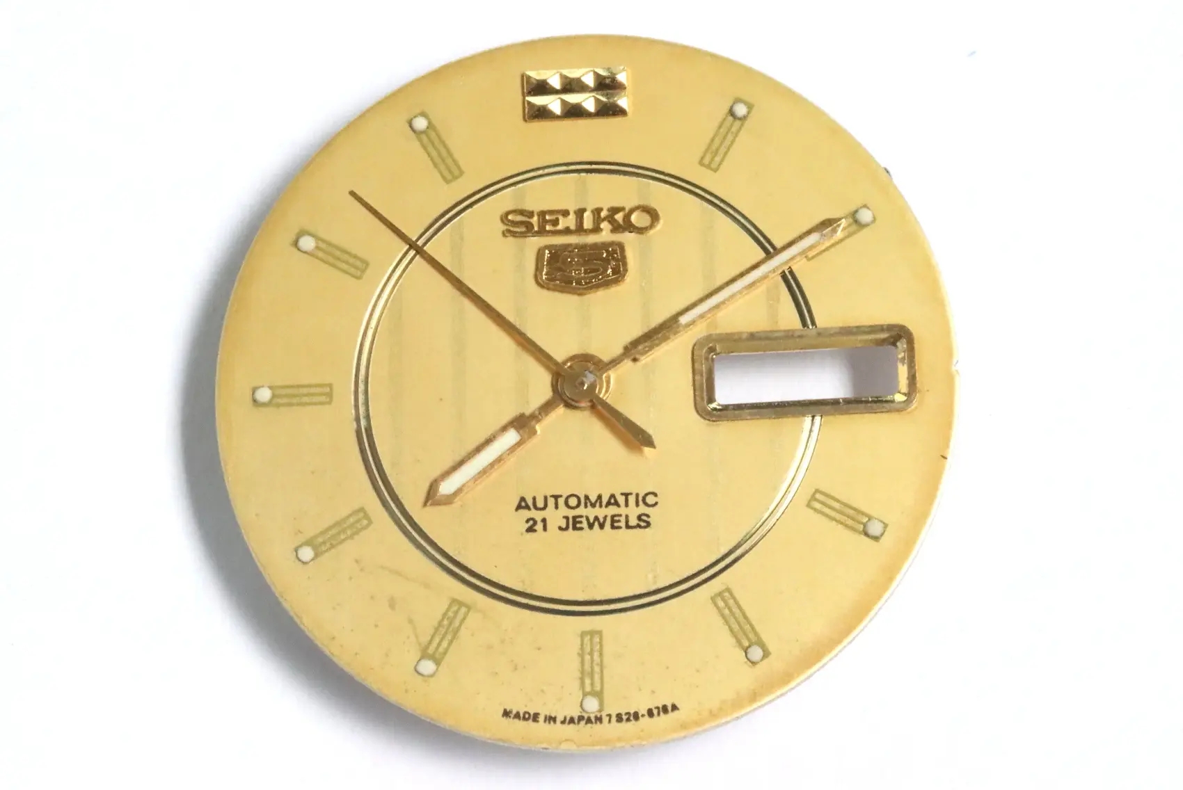 Seiko 7S26-676A  (28.5mm) watch dial 