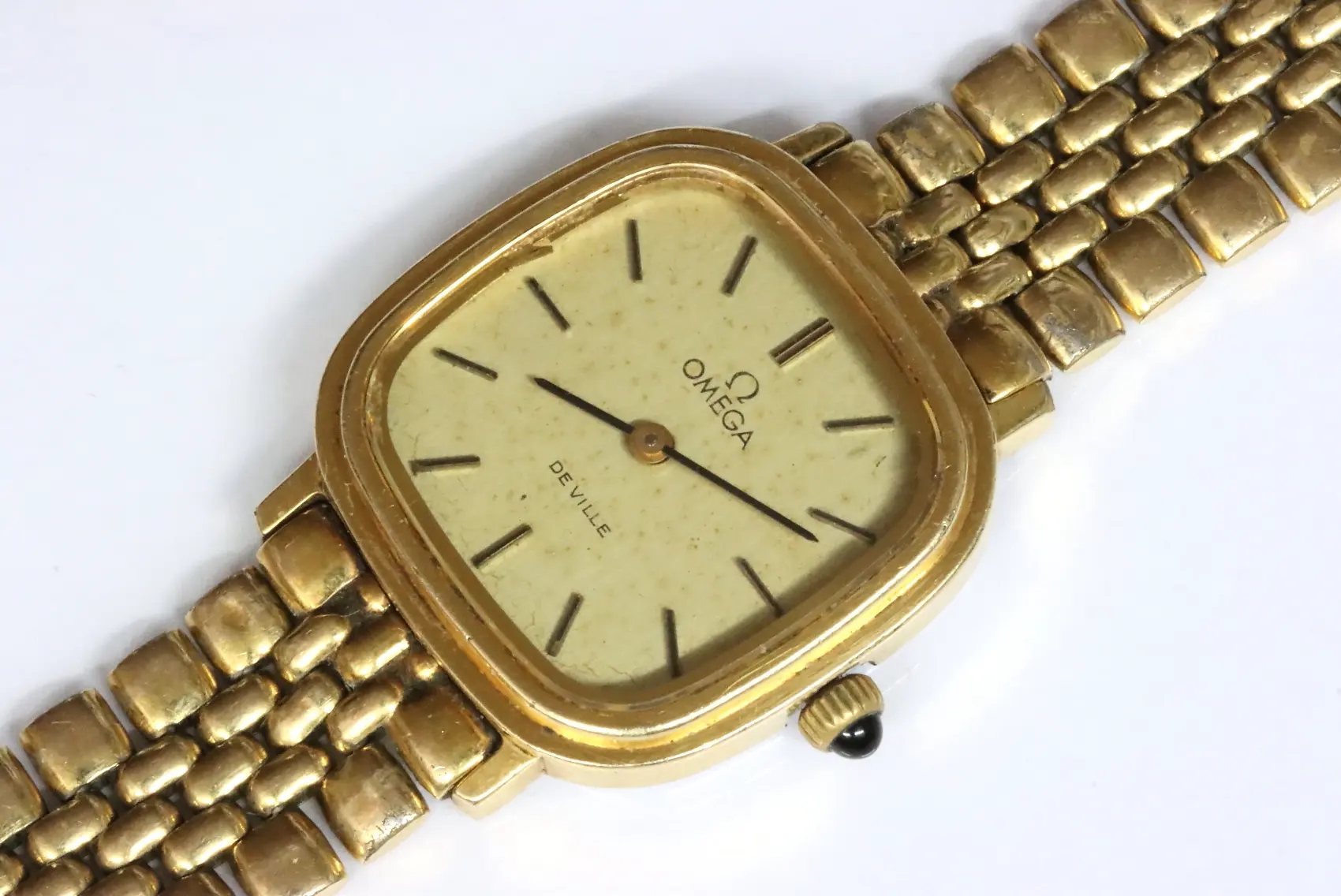 Omega de Ville 625 goldplated Ladies handwind watch for spares restore