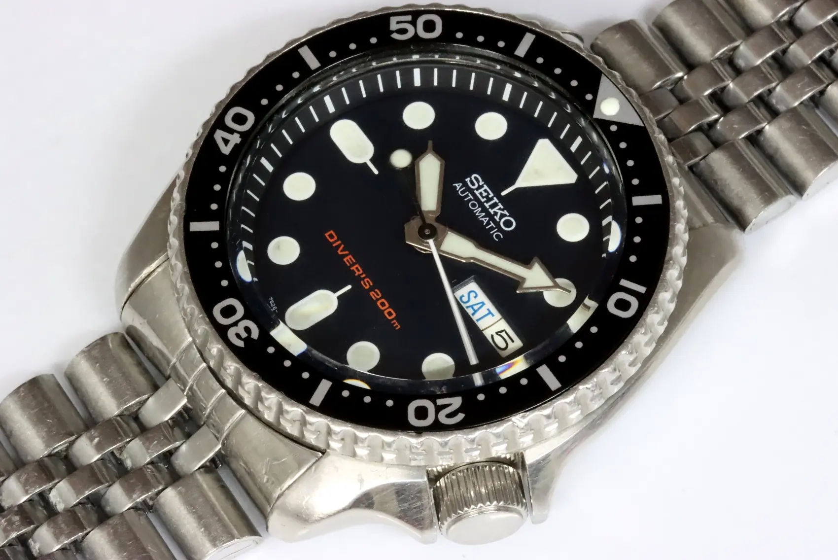 Seiko classic 7S26-0020 SKX007 automatic scuba diver's watch
