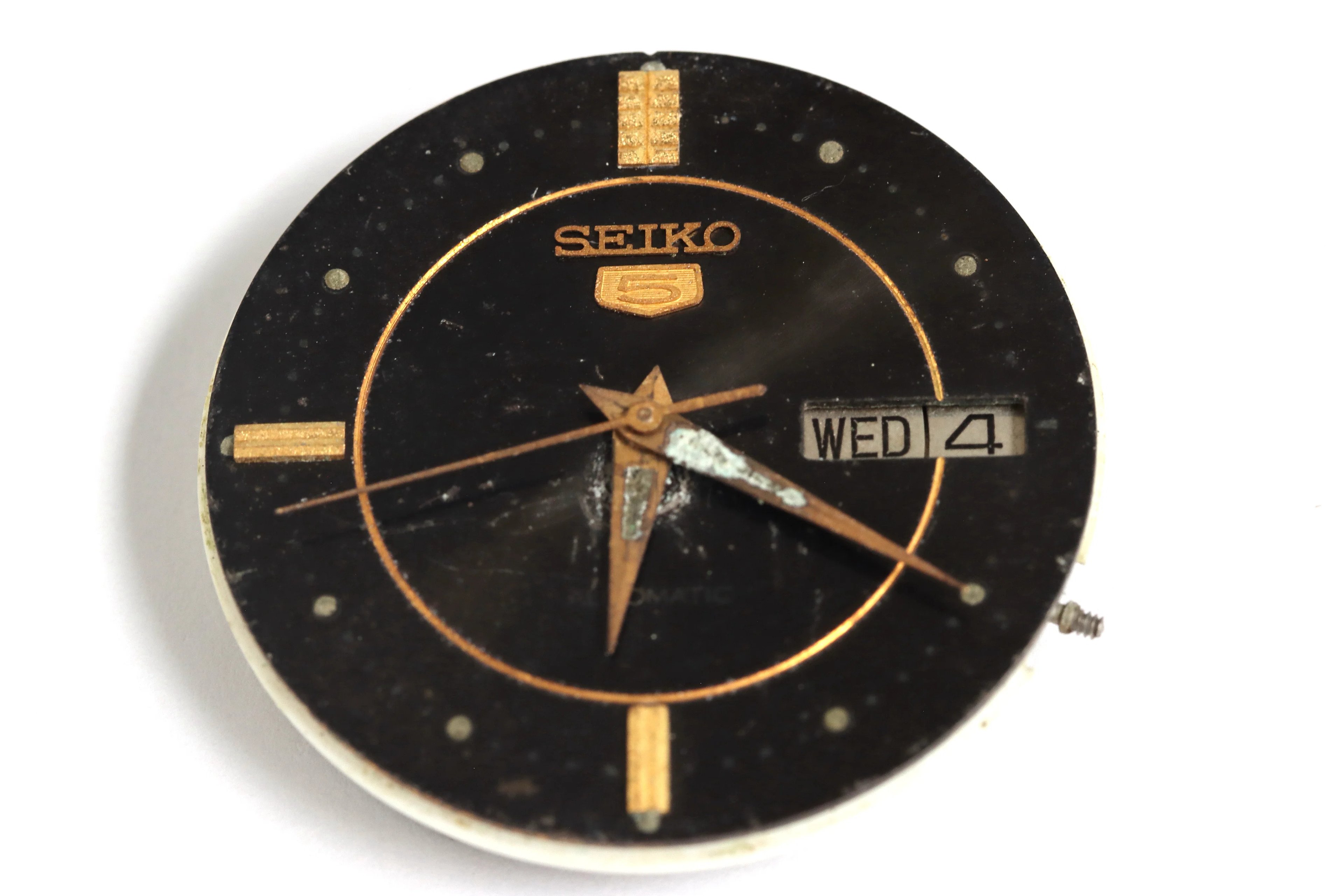 Seiko 7009A automatic movement for spares restore