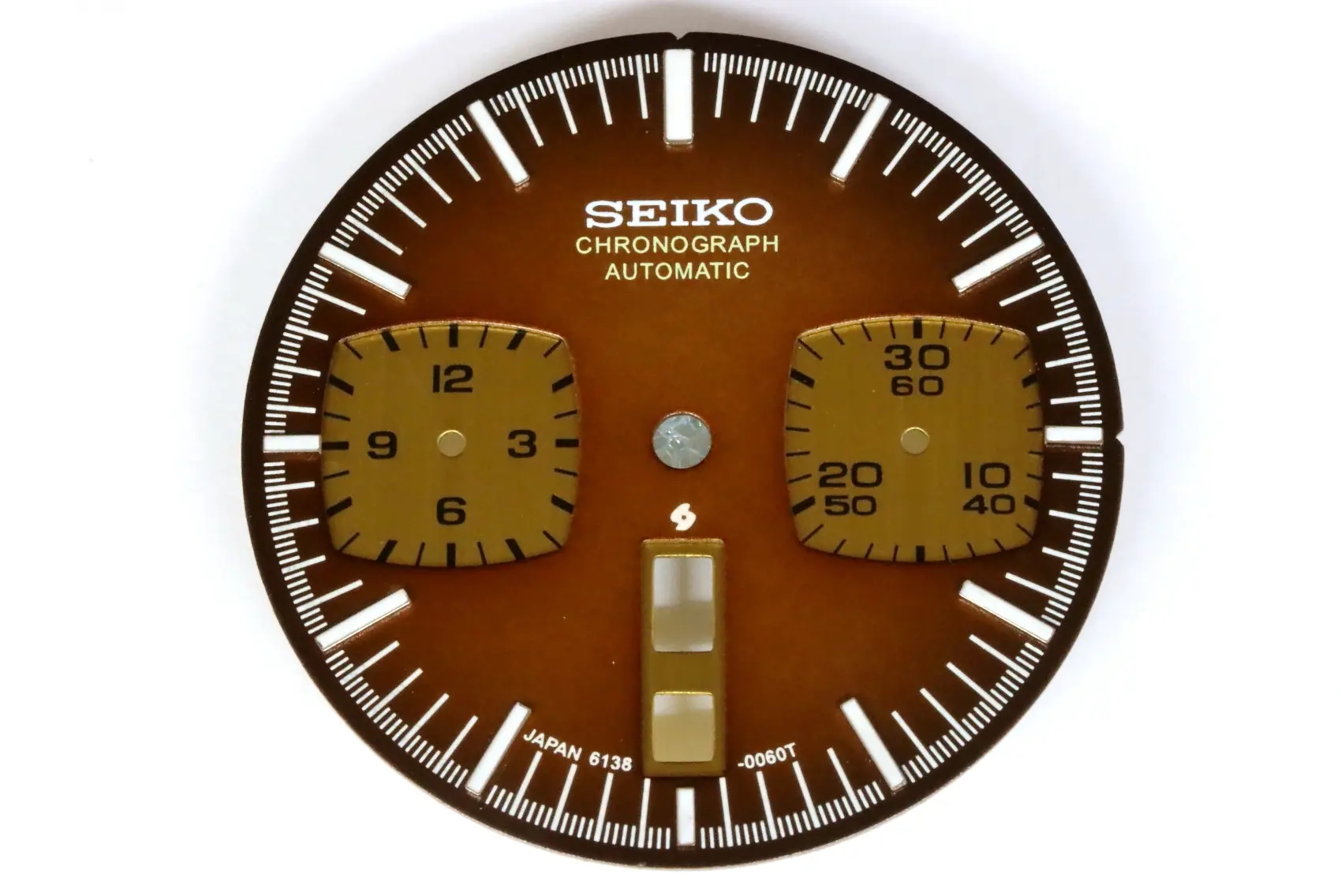 Dial for Seiko bull-head 6138-0040/6138-0049 chronographs