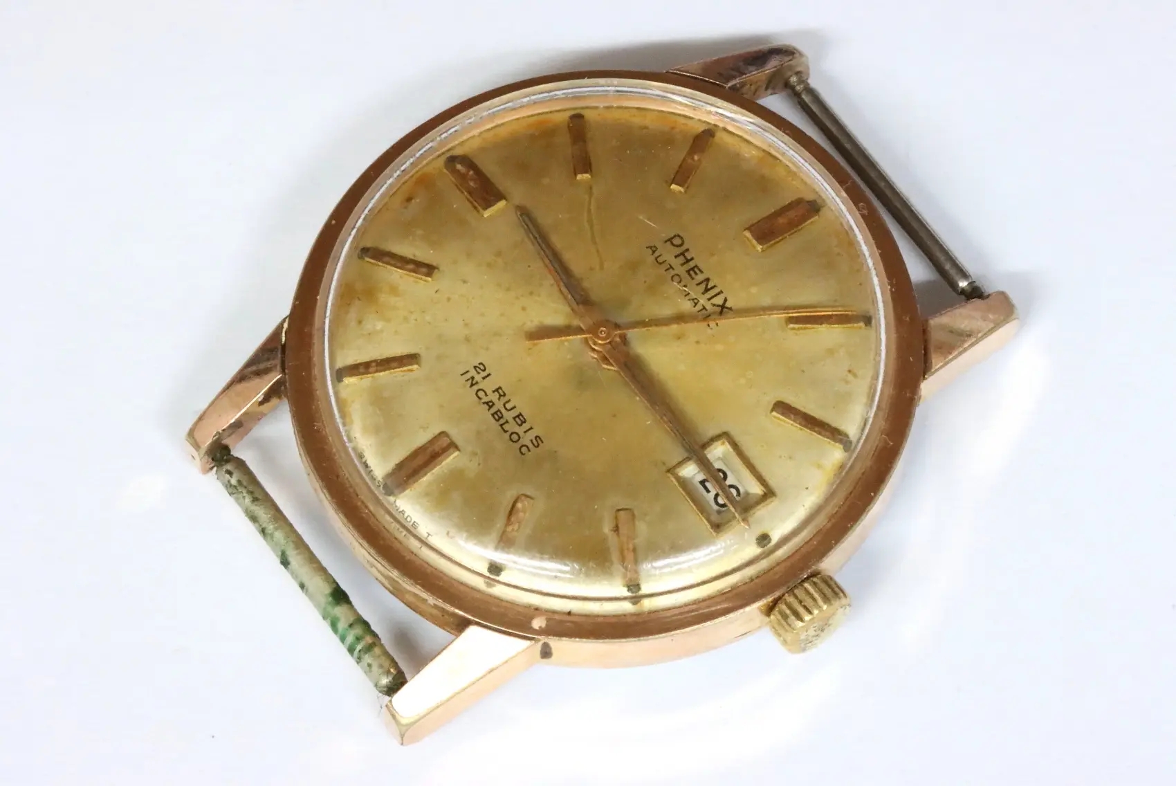 Phenix ETA 2472 automatic vintage mens watch 