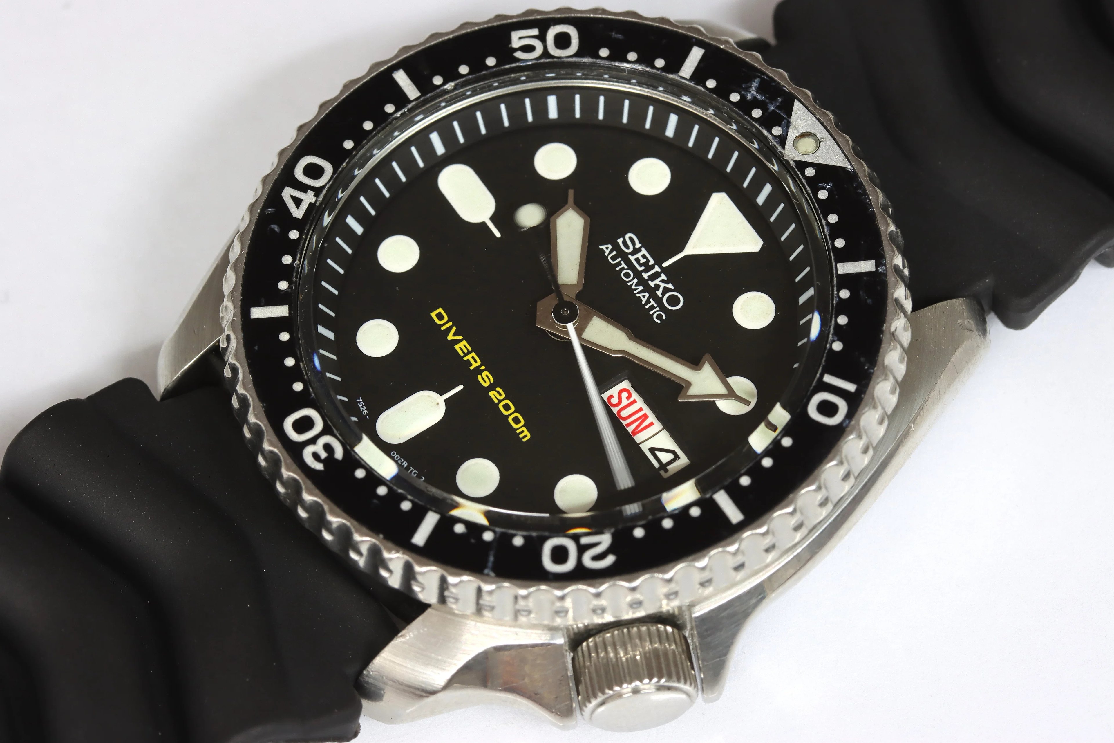 Seiko classic 7S26-0020 SKX007 automatic scuba diver's watch