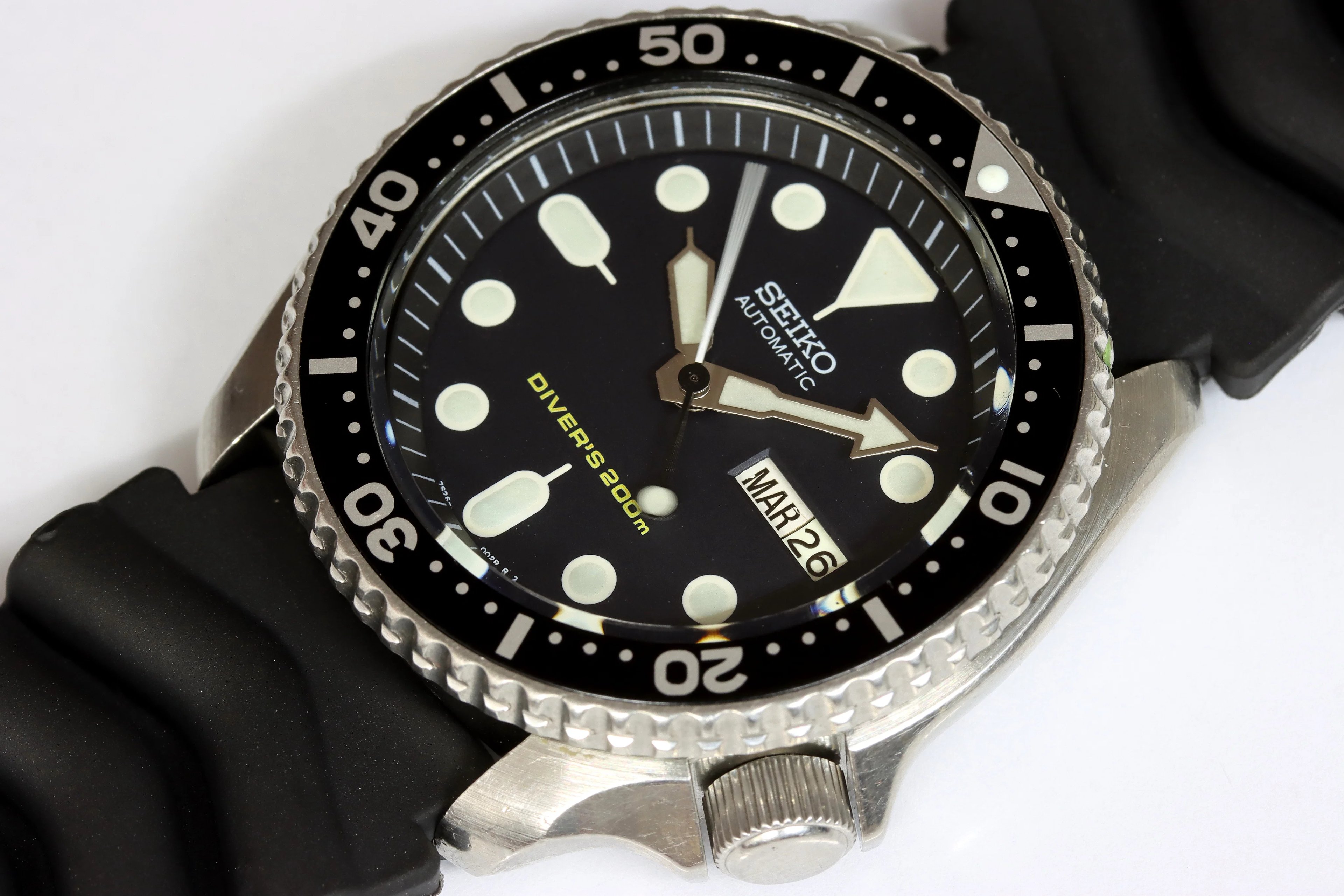 Seiko classic 7S26-0020 SKX007 automatic scuba diver's watch