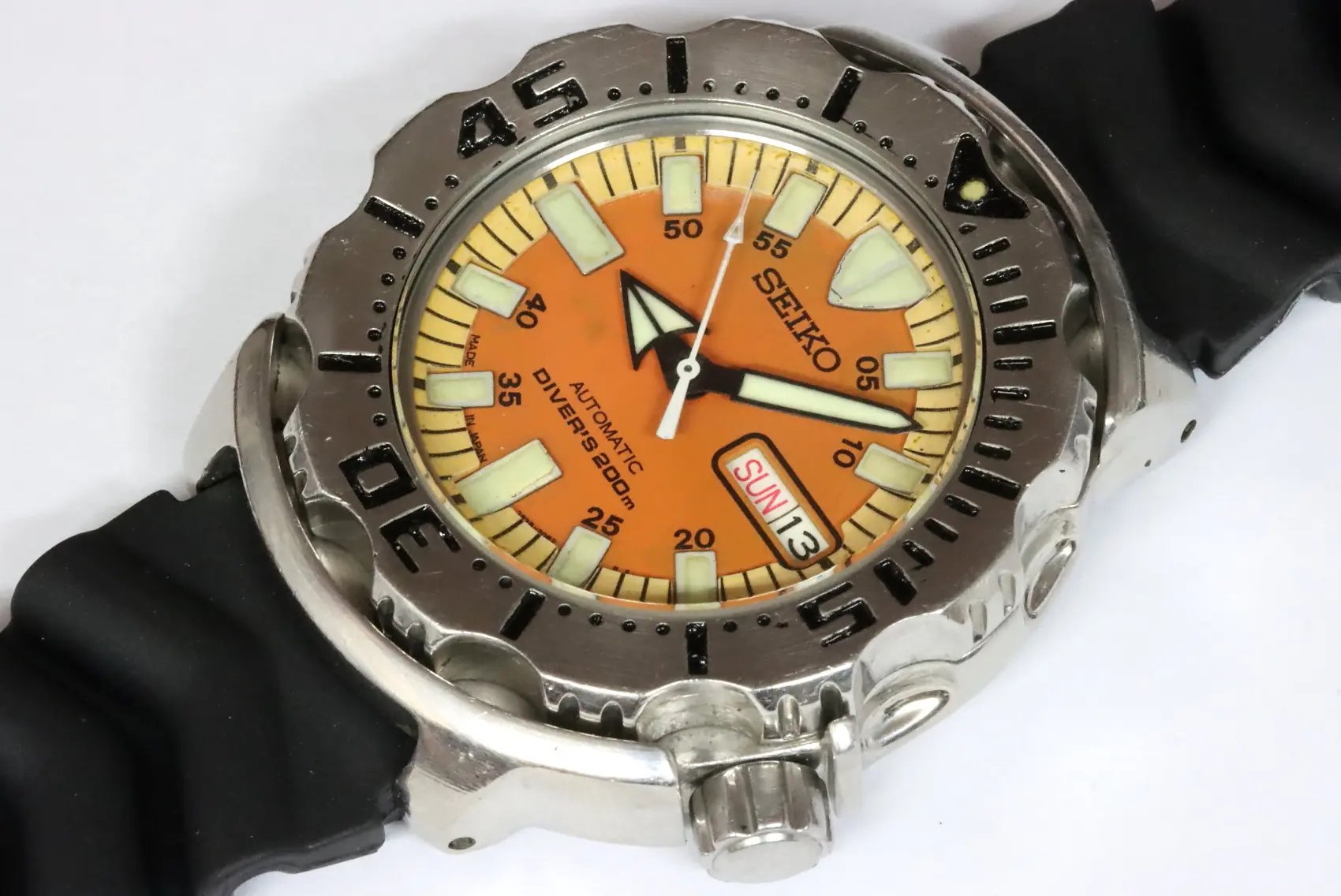 Seiko 7S26-0350 Japanese automatic men's diver's watch Seiko 7S26-0350 Japanese automatic men's diver's watch